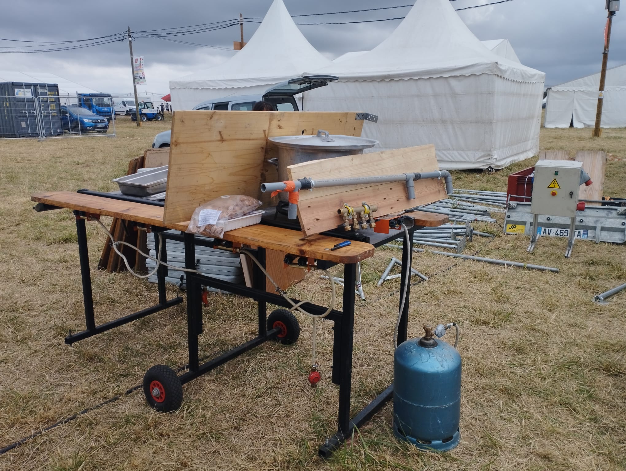 Le bar de la guinguette